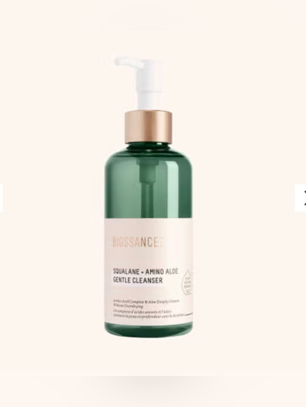 BIOSSANCE Squalane + Amino Aloe Gentle Cleanser